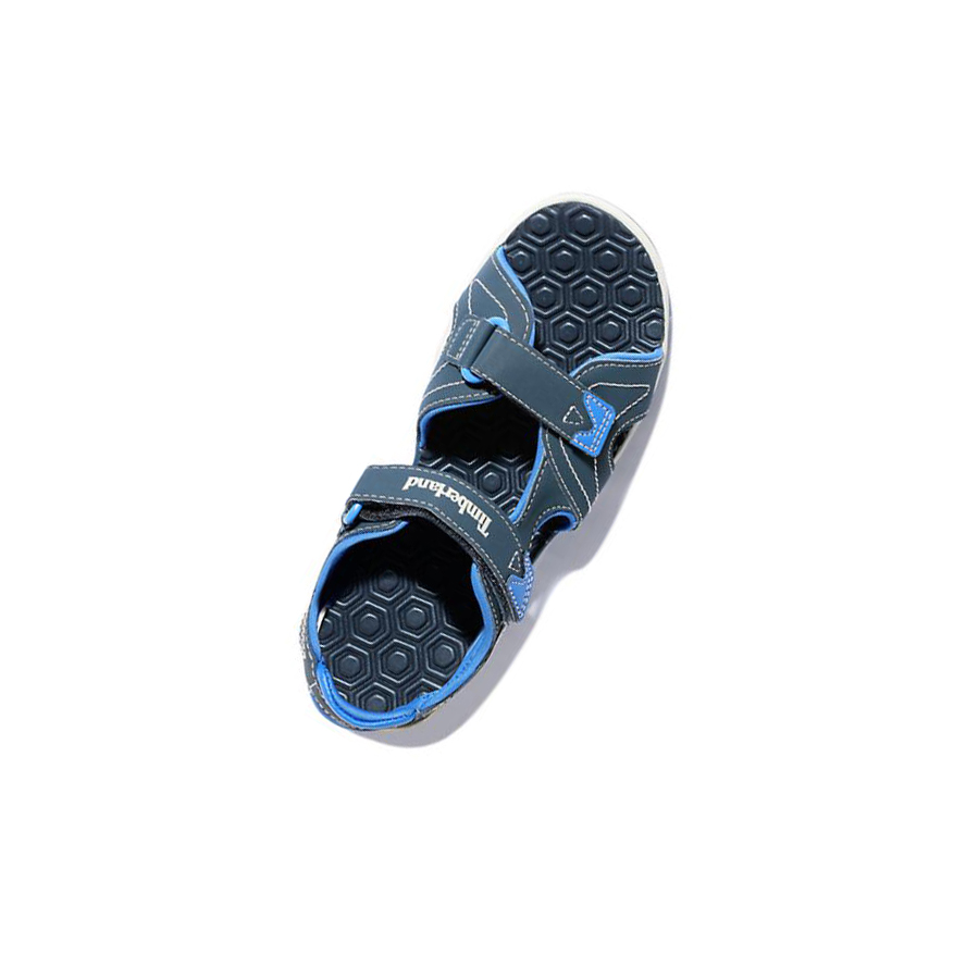 Kids' Timberland Adventure Seeker Junior Sandals Navy Blue | HQX-351602