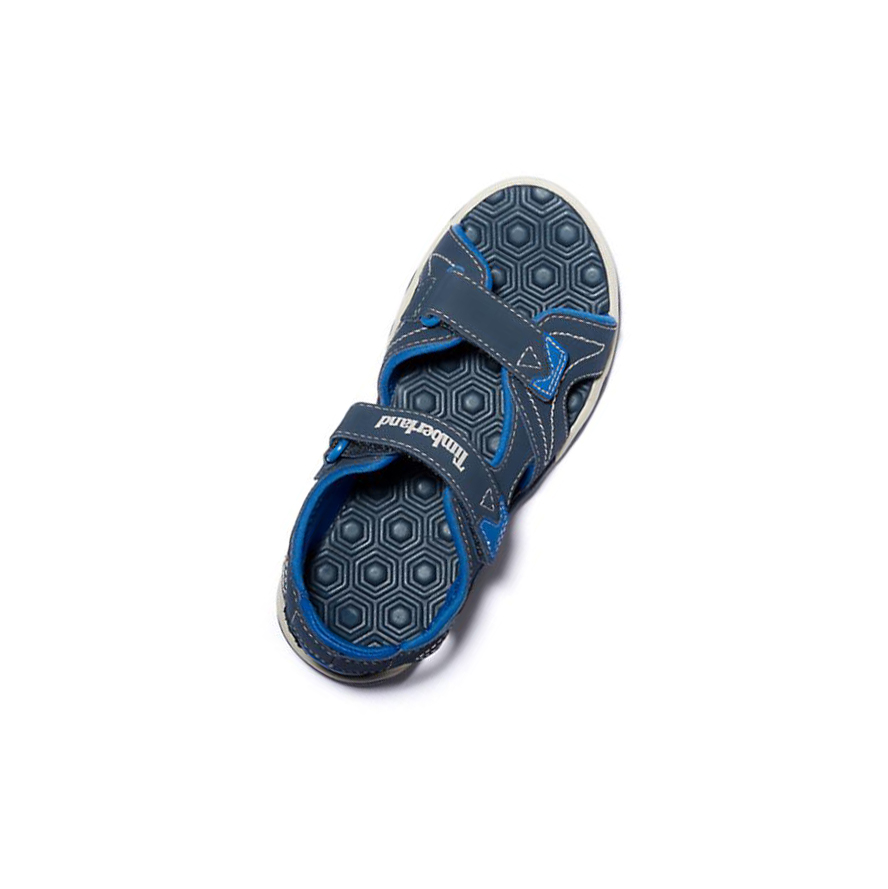 Kids' Timberland Adventure Seeker Junior Sandals Navy Blue | HQX-351602