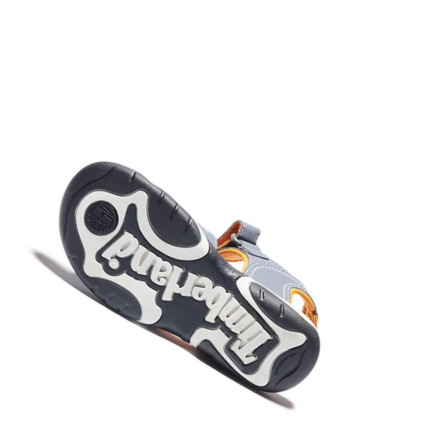 Kids' Timberland Adventure Seeker Youth Sandals Grey Orange | AXC-845967