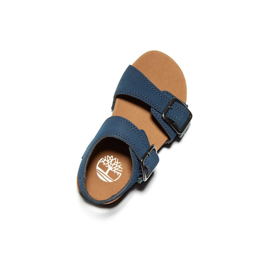 Kids' Timberland Castle Island Toddler Sandals Navy | ORQ-360712