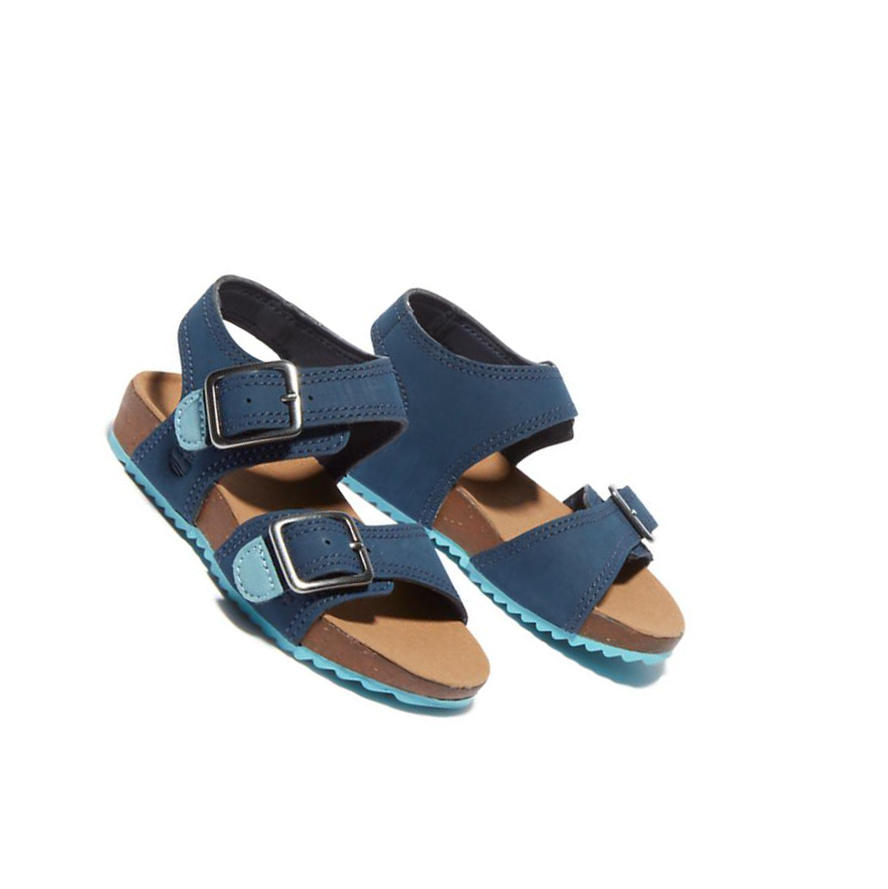 Kids' Timberland Castle Island Toddler Sandals Navy | ORQ-360712