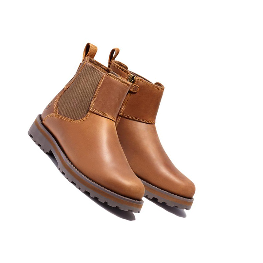 Kids' Timberland Courma Kid Junior Chelsea Boots Brown | BOT-957064