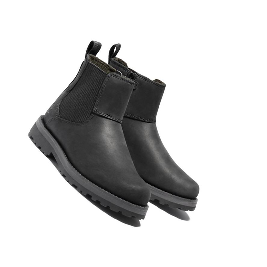 Kids' Timberland Courma Kid Junior Chelsea Boots Black | LDB-854706