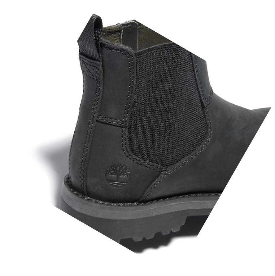 Kids' Timberland Courma Kid Junior Chelsea Boots Black | LDB-854706