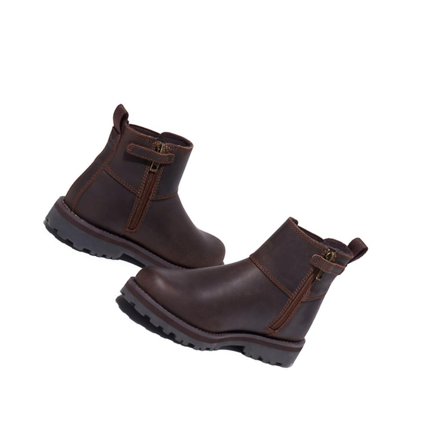 Kids' Timberland Courma Kid Junior Chelsea Boots Dark Brown | XIV-170259