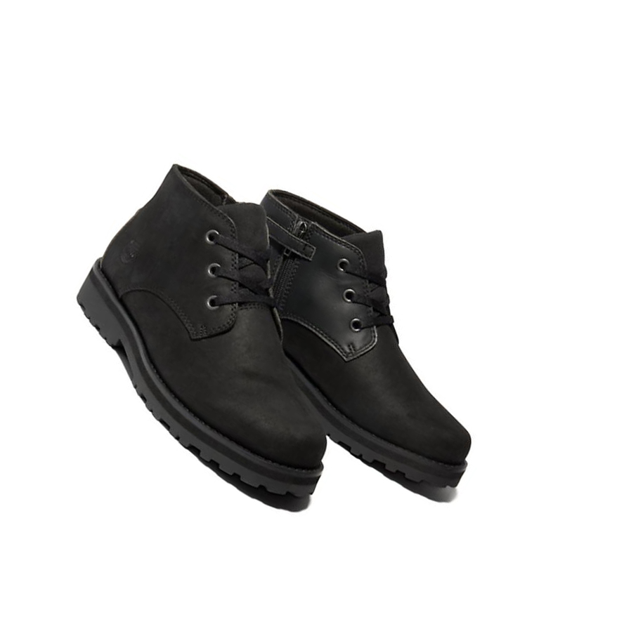 Kids' Timberland Courma Kid Junior Chukka Boots Black | RBG-316804