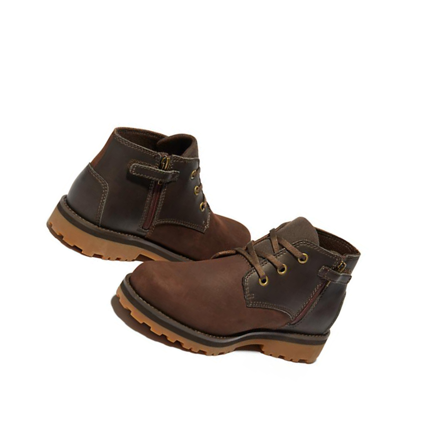 Kids' Timberland Courma Kid Junior Chukka Boots Dark Brown | WKB-395407