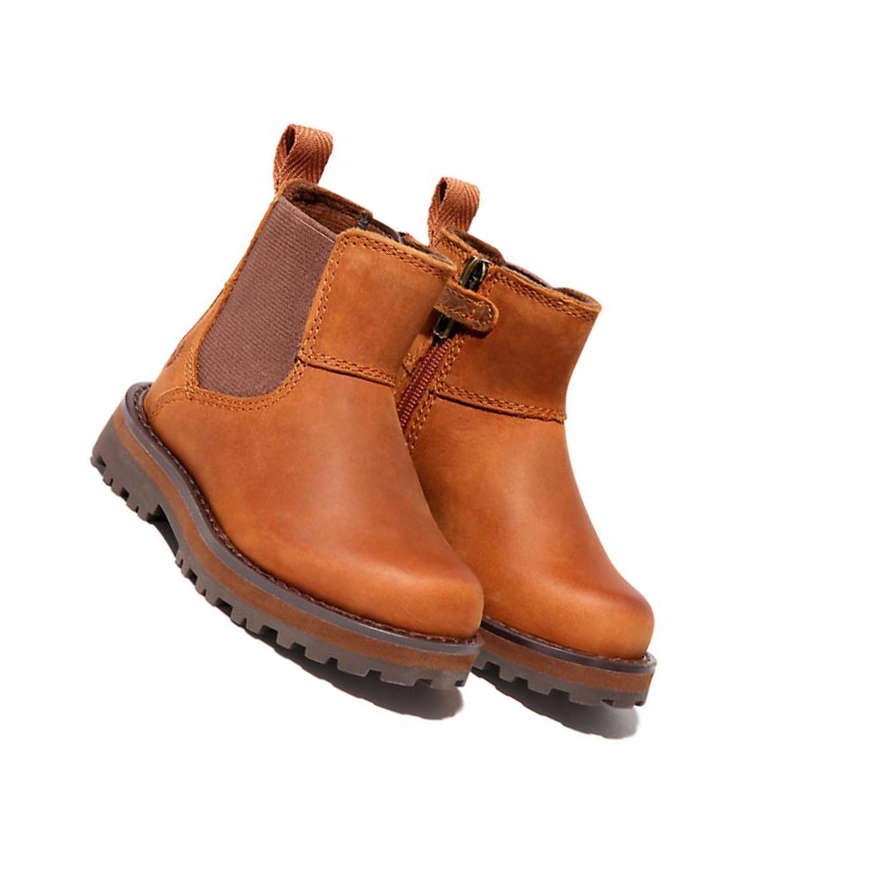 Kids' Timberland Courma Kid Toddler Chelsea Boots Brown | HWC-385946