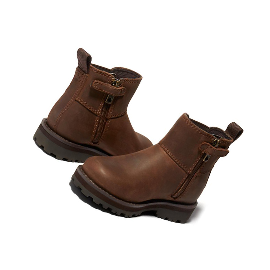 Kids' Timberland Courma Kid Toddler Chelsea Boots Dark Brown | MIK-105287