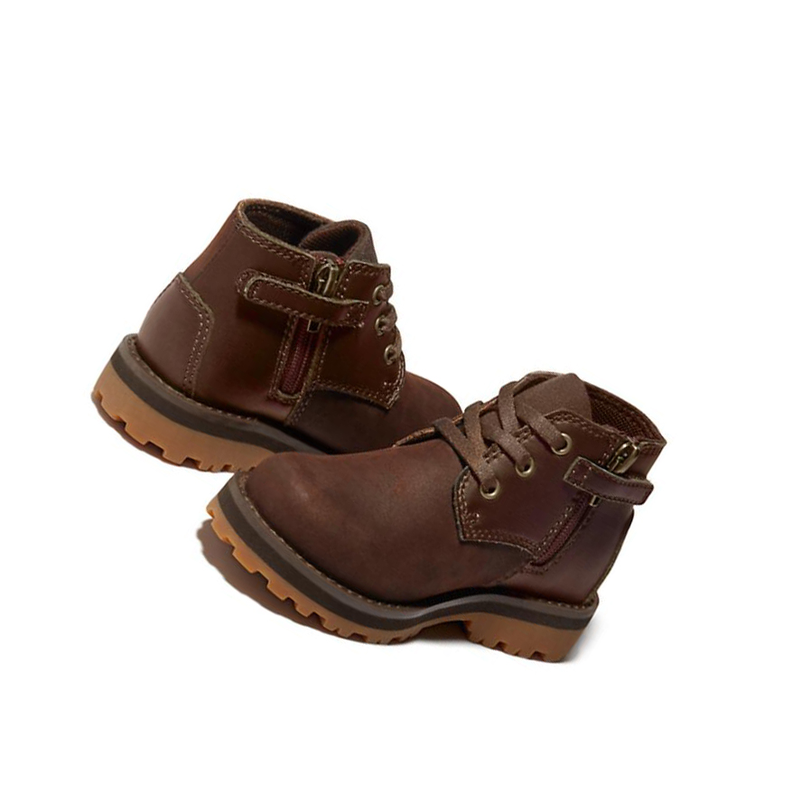 Kids' Timberland Courma Kid Toddler Chukka Boots Dark Brown | YNX-241658