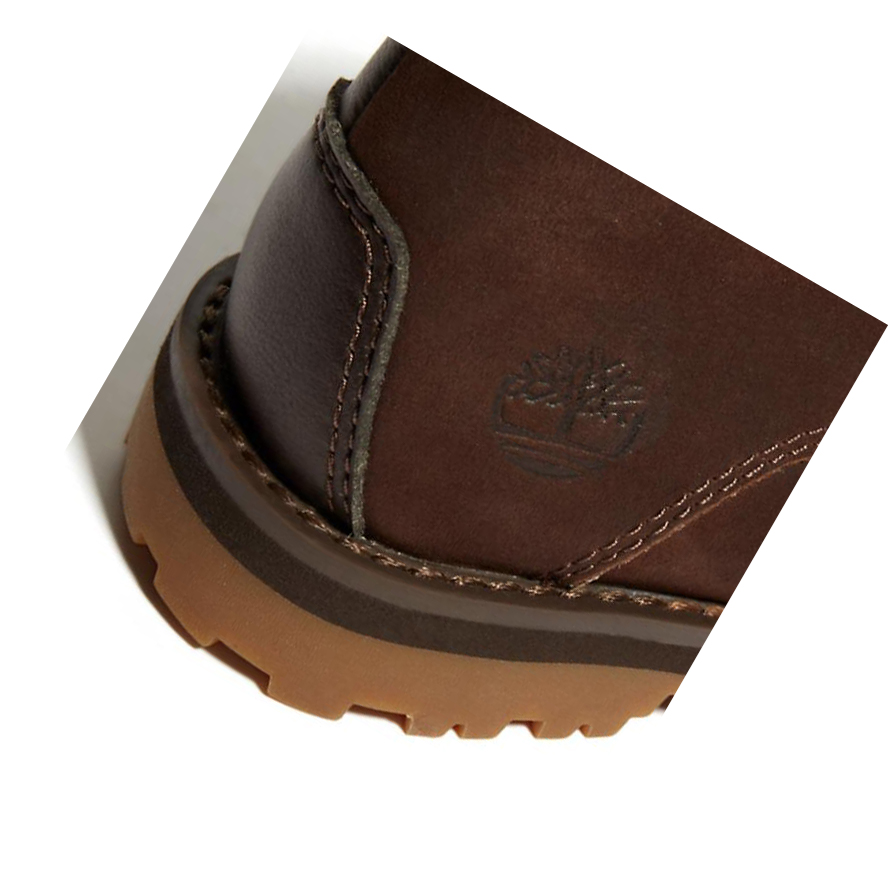 Kids' Timberland Courma Kid Toddler Chukka Boots Dark Brown | YNX-241658