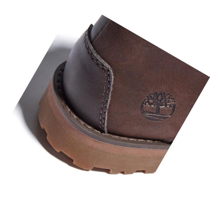 Kids' Timberland Courma Kid Youth Chukka Boots Dark Brown | EBY-946130