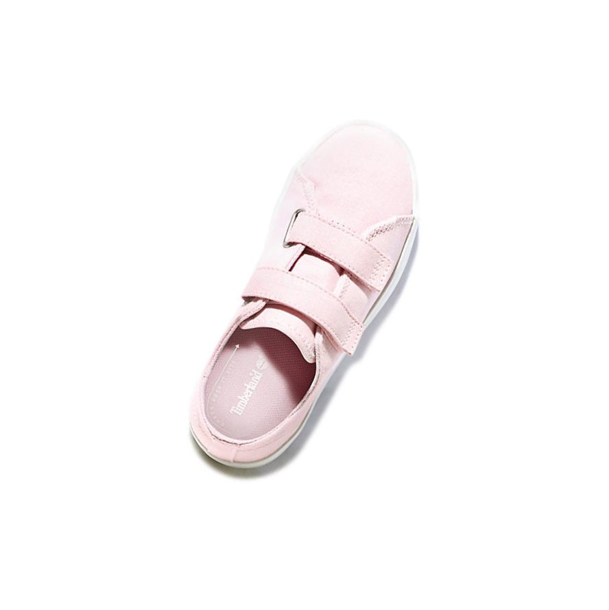 Kids' Timberland Newport Bay 2-Strap Toddler Sneakers Pink | SZM-749302