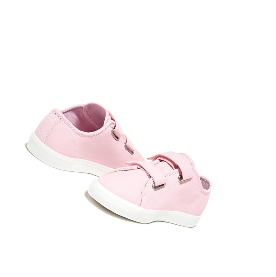 Kids' Timberland Newport Bay 2-Strap Toddler Sneakers Pink | SZM-749302