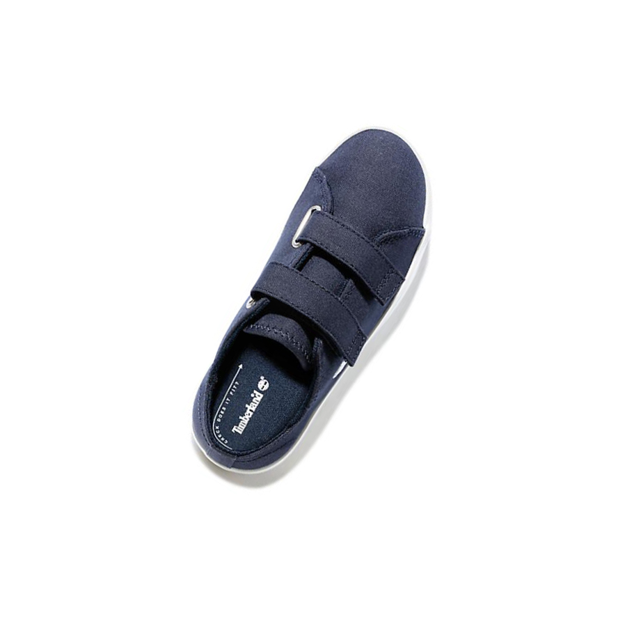 Kids' Timberland Newport Bay 2-Strap Toddler Sneakers Navy | ZJD-905627