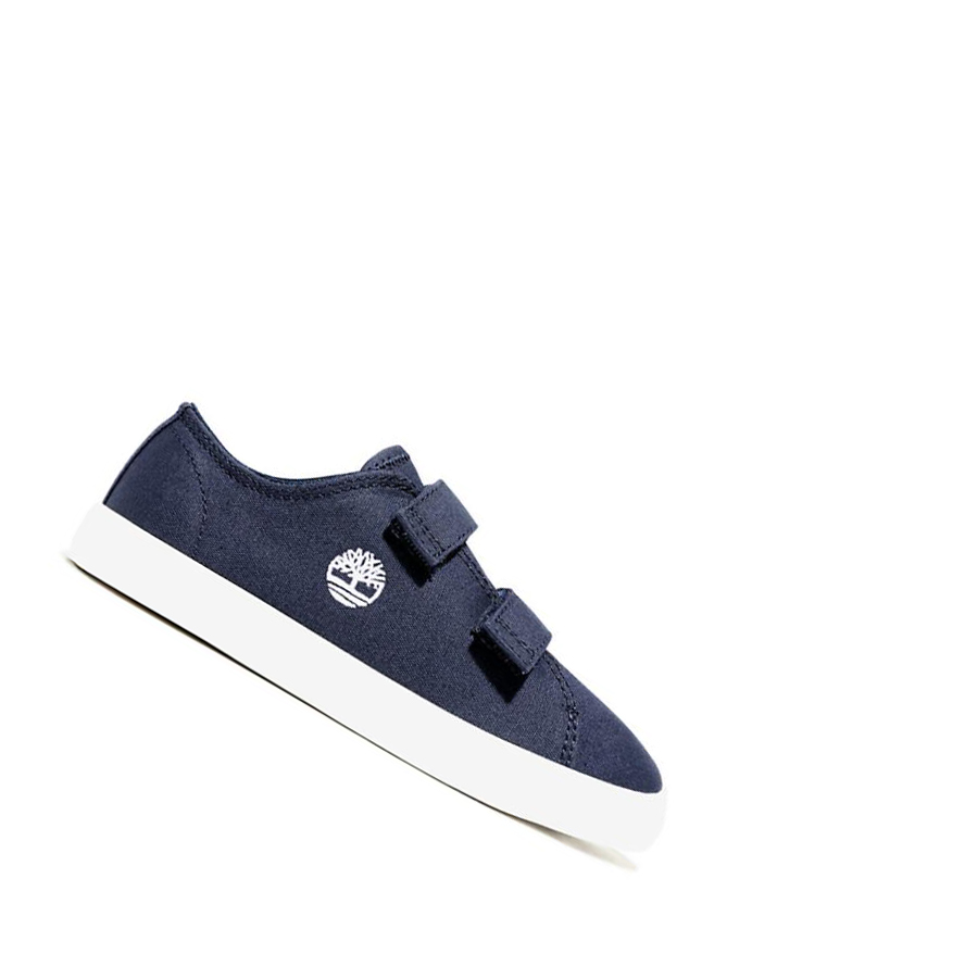 Kids\' Timberland Newport Bay 2-Strap Toddler Sneakers Navy | ZJD-905627