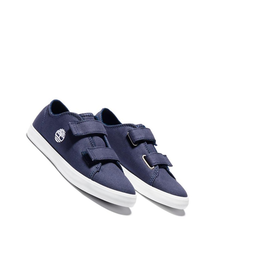 Kids' Timberland Newport Bay Strappy Oxford Youth Sneakers Navy | BAS-154869