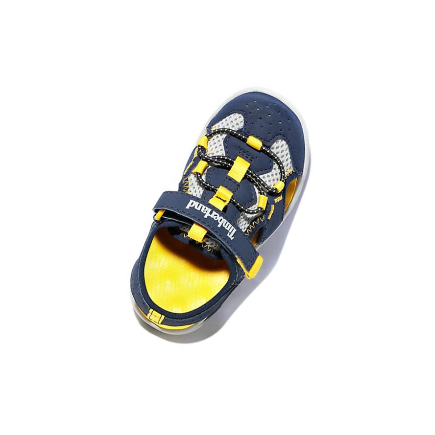 Kids' Timberland Perkins Row Fisherman Toddler Sandals Navy | DRV-246509