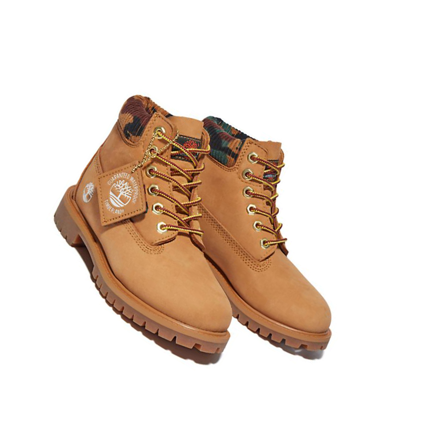 Kids' Timberland Premium Toddler Original 6-inch Boots Yellow | IAF-367491