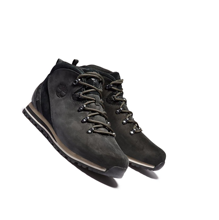 Men's Timberland Bartlett Ridge Mid Hiker Chukka Boots Black | HUY-236894