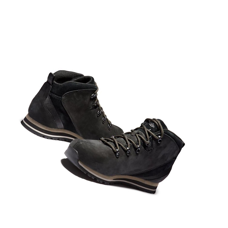 Men's Timberland Bartlett Ridge Mid Hiker Chukka Boots Black | HUY-236894