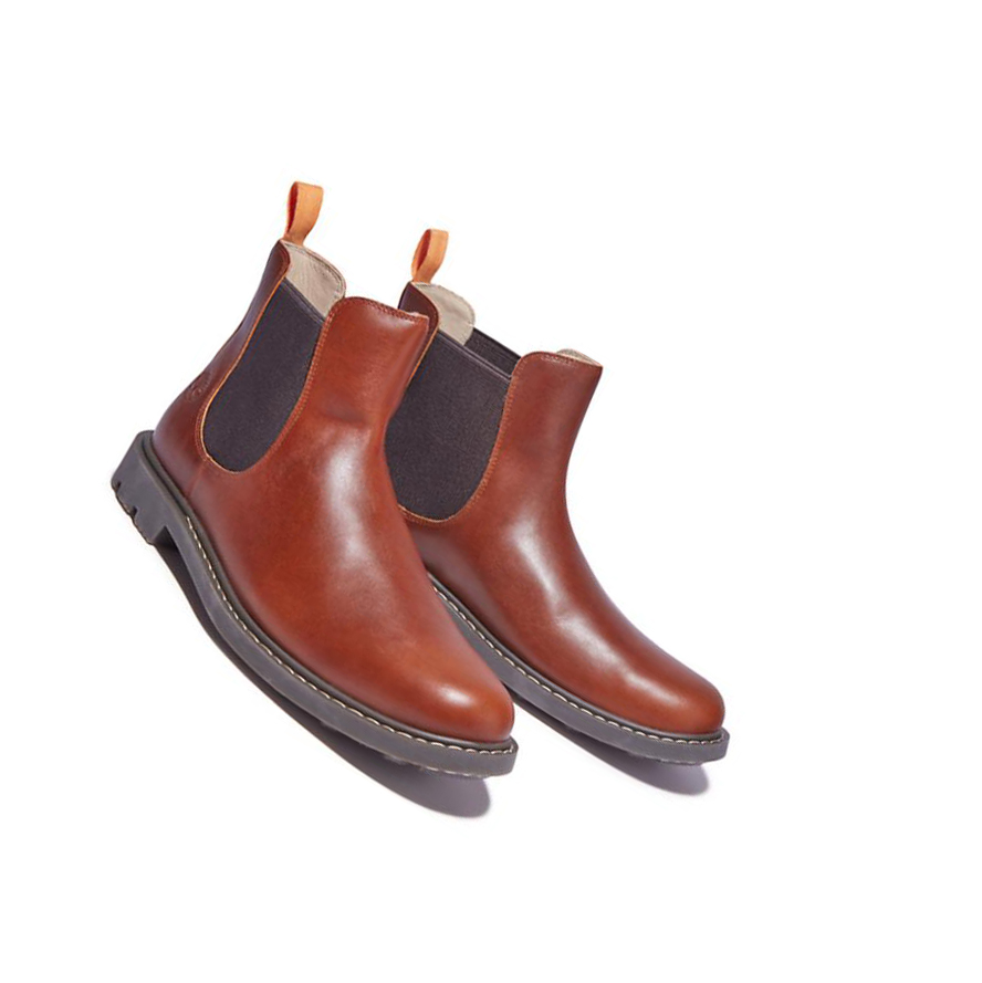 Men's Timberland Belanger EK+ Leathers Chelsea Boots Brown | FXI-216950