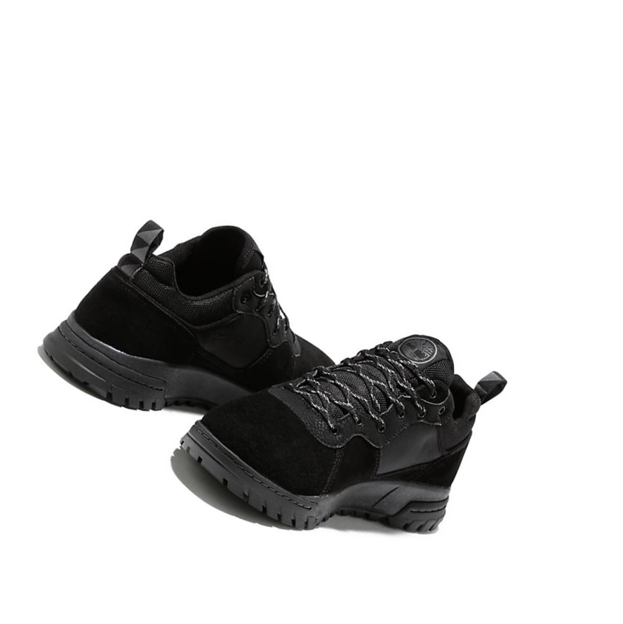 Men's Timberland Boulder Trail Trekker Sneakers Black | PSL-309214