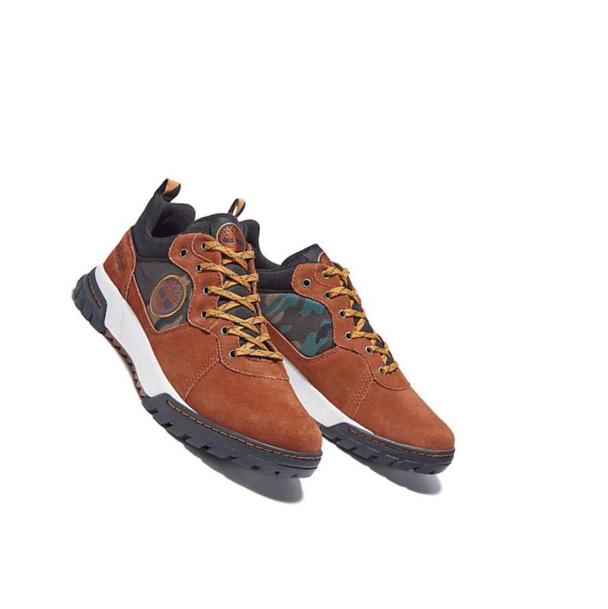 Men's Timberland Boulder Trail Trekker Sneakers Brown | TIM-621087