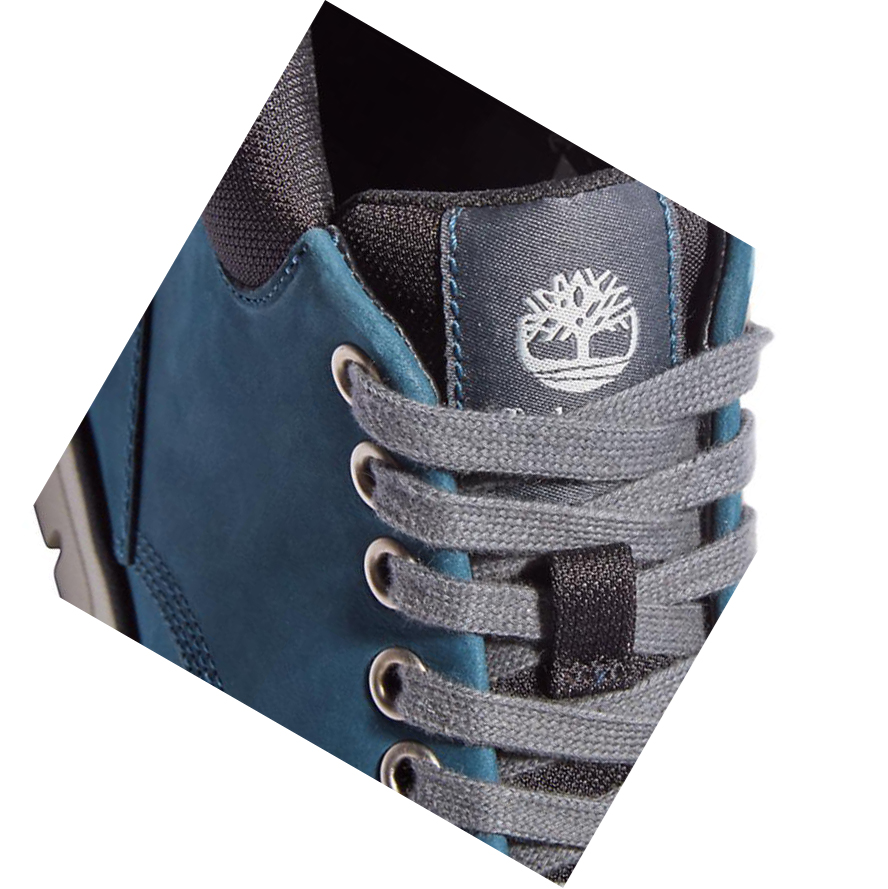 Men's Timberland Bradstreet Chukka Boots Blue | HMC-156438