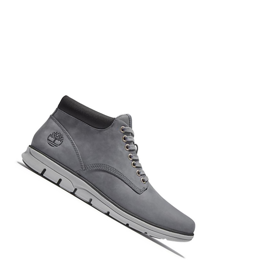 Men\'s Timberland Bradstreet Chukka Boots Light Grey | VZW-718425