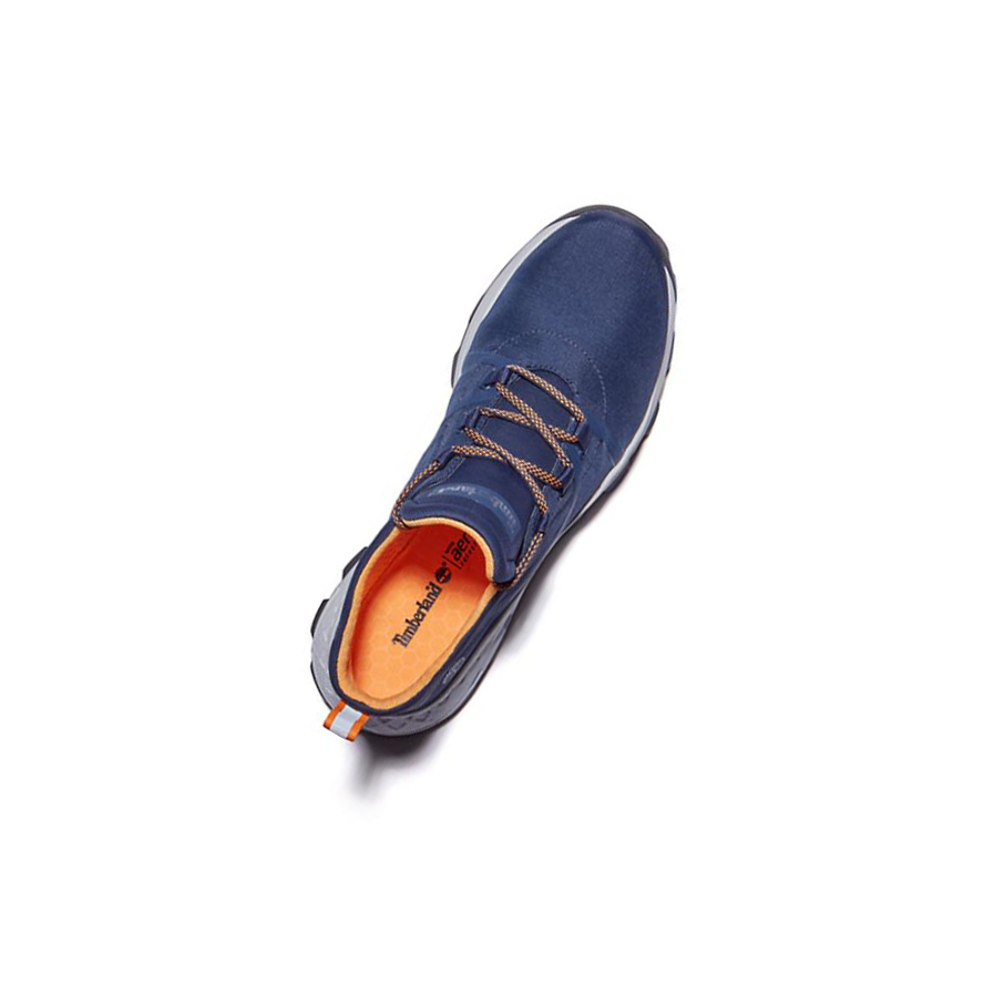 Men's Timberland Brooklyn Fabric Sneakers Navy | PAZ-579301