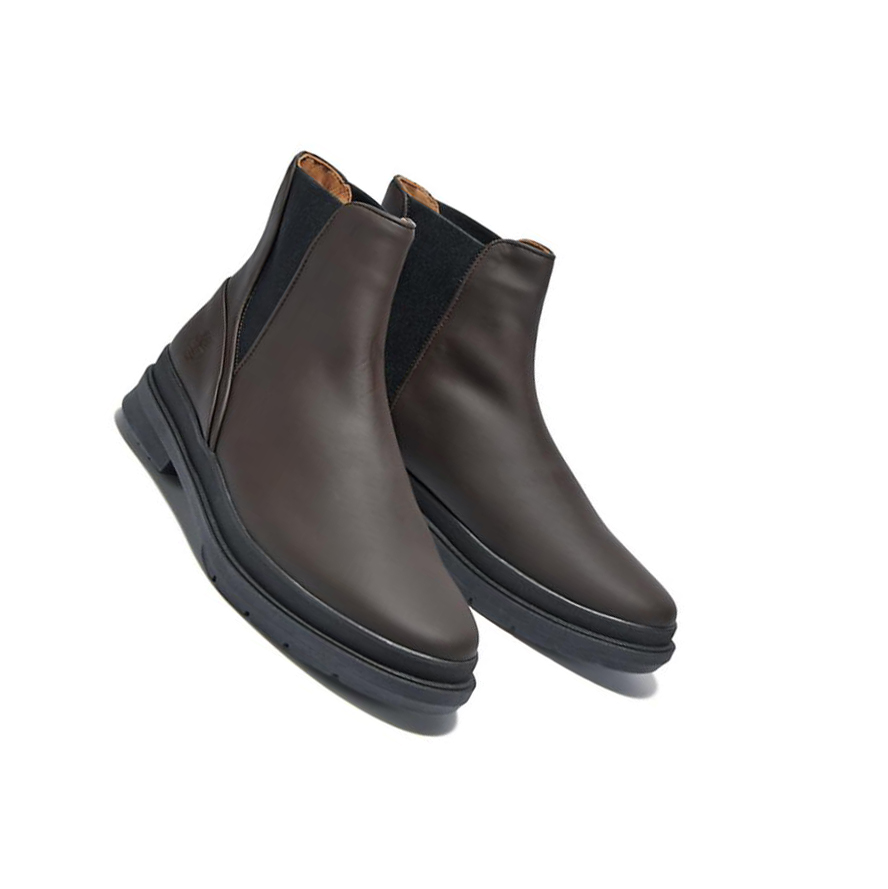 Men's Timberland CC Boulevard Chelsea Boots Dark Brown | HUO-012948