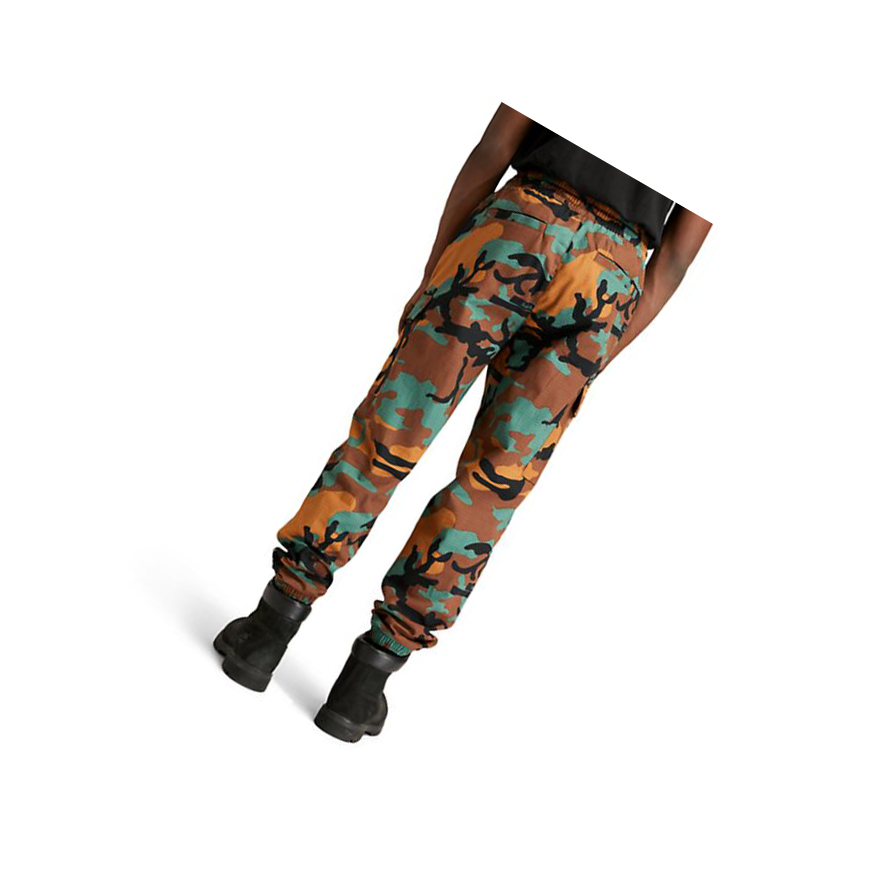 Men's Timberland Cargo Jogger Pants Camo | HER-082715