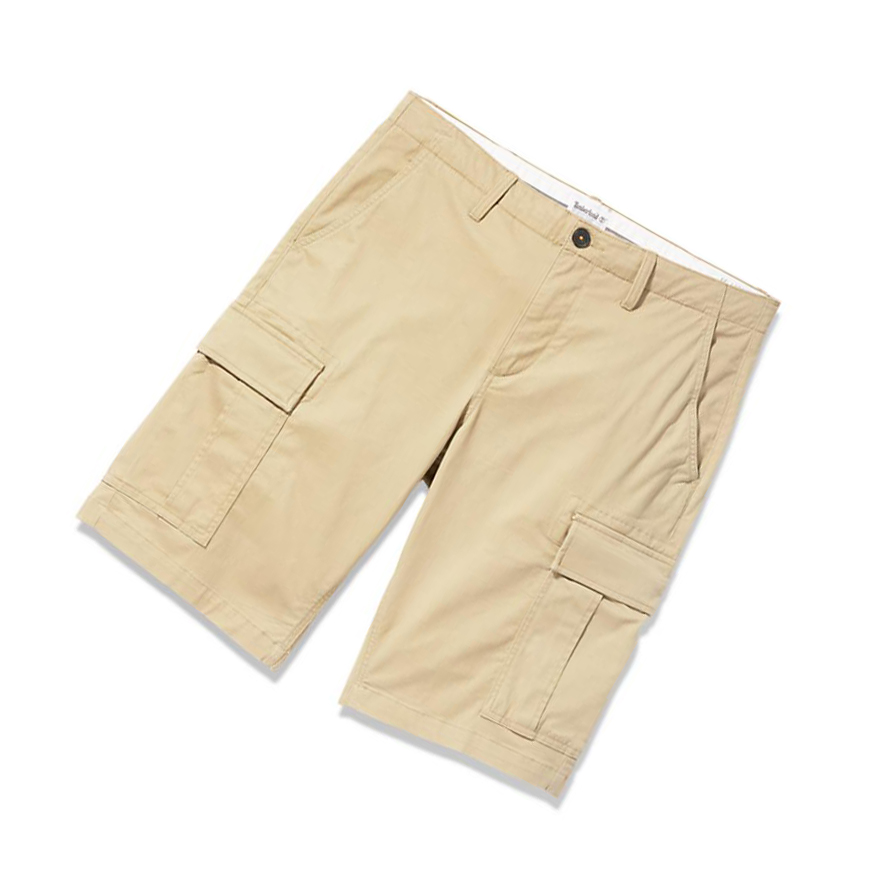 Men's Timberland Cargo Shorts Pants Khaki | ZML-164957