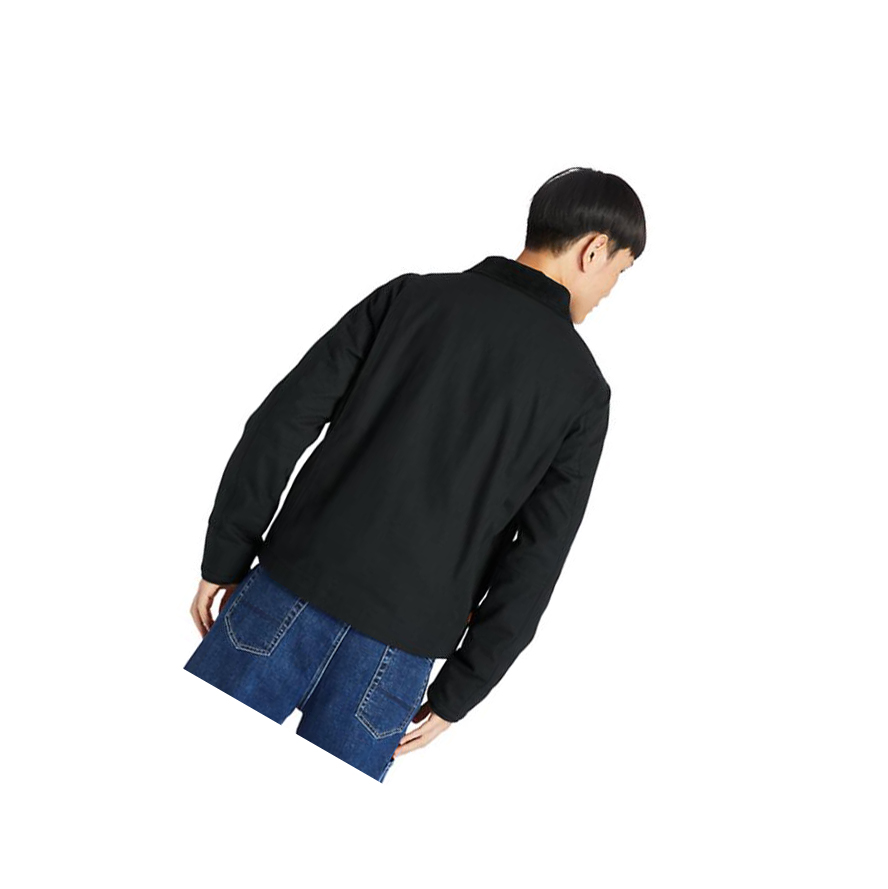 Men's Timberland Chore Jackets Black | APH-746021