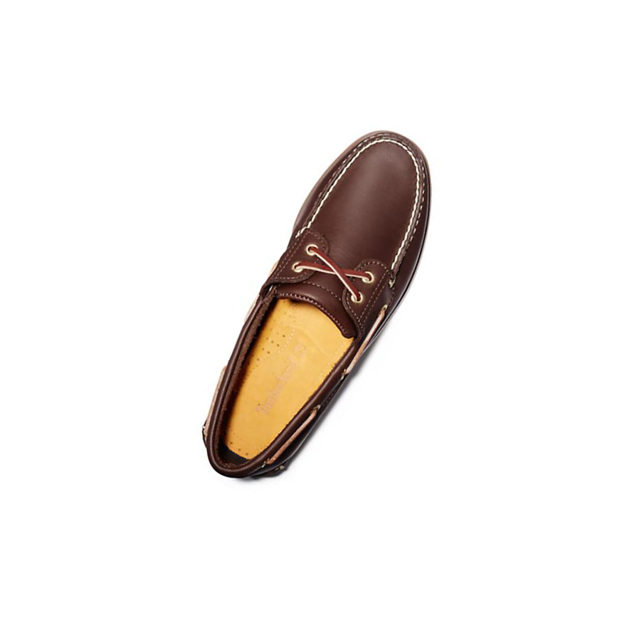 Men's Timberland Classic Boat Shoes Brown | OEC-982015