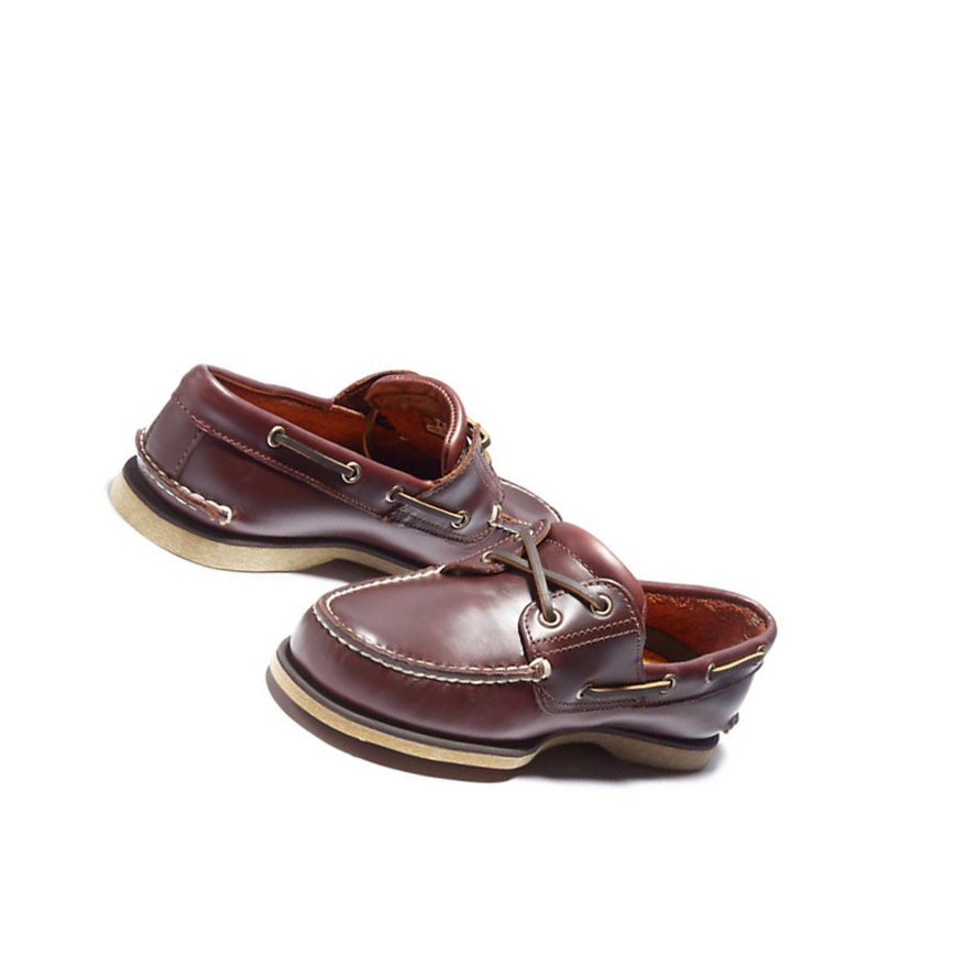 Men's Timberland Classic Boat Shoes Brown | VNA-381472