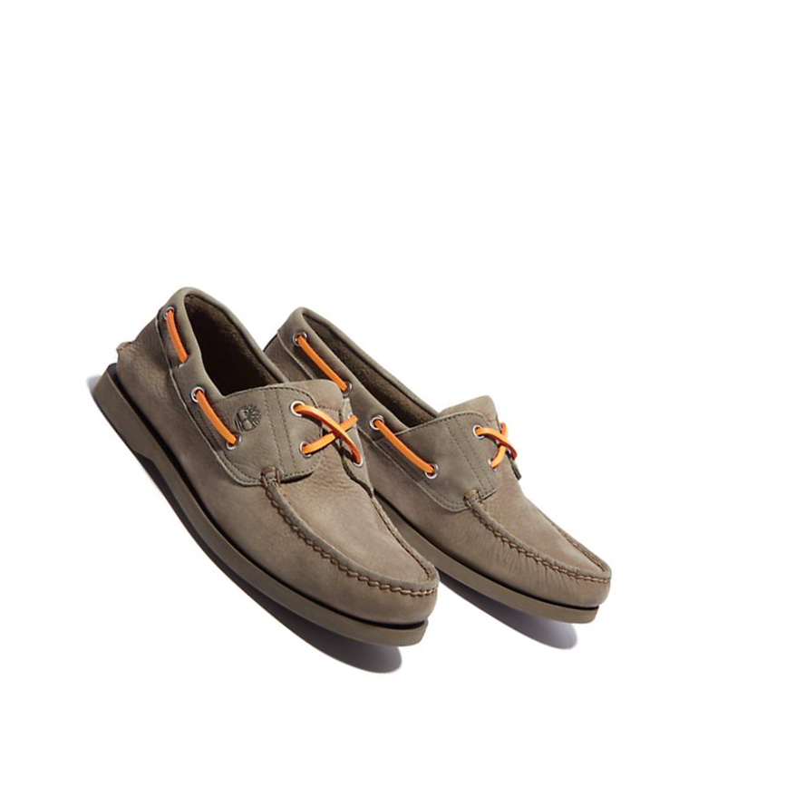 Men's Timberland Classic Boat Shoes Light Brown | KVA-279186