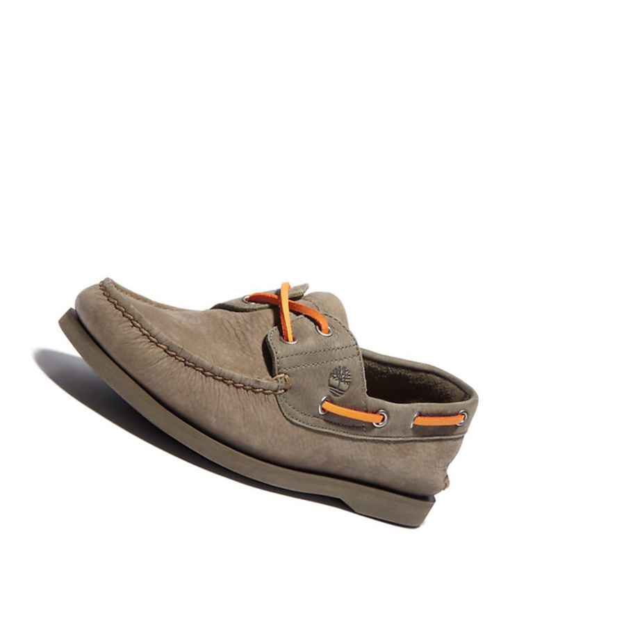 Men's Timberland Classic Boat Shoes Light Brown | KVA-279186