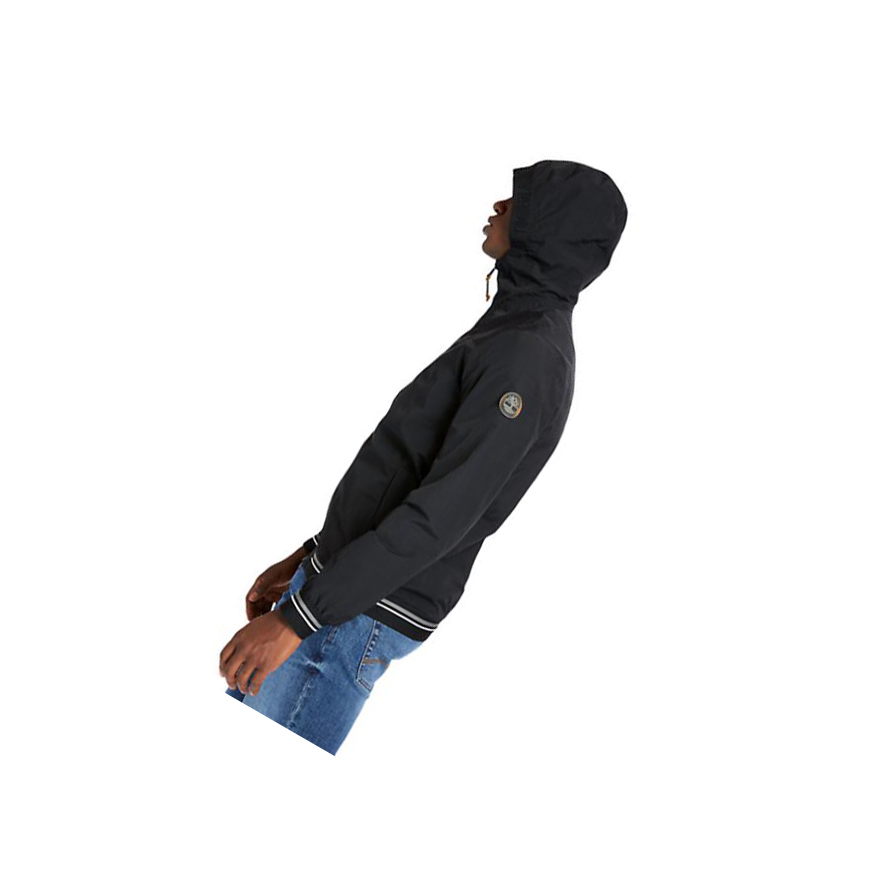 Men's Timberland Coastal Cool Bomber Jackets Black | GFO-428053