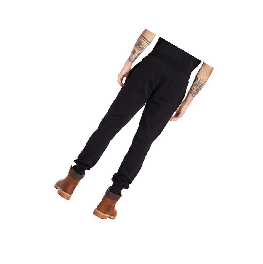 Men's Timberland Core Logo Sweatpants Black | YTM-237845