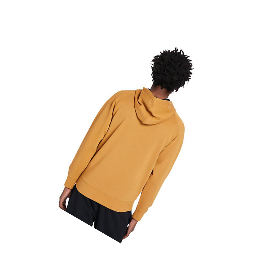 Men's Timberland Core Tree Logo Hoodie Yellow | OZX-576203