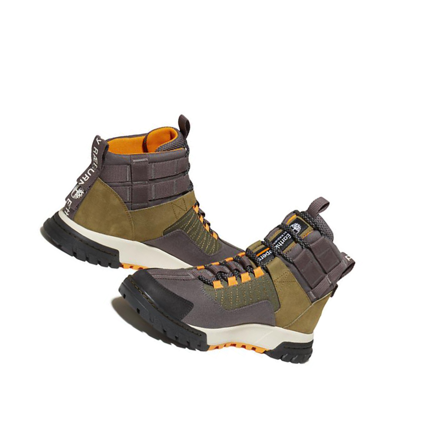 Men's Timberland Earthkeepers® by Raeburn Retro Hiker Hiking Boots Grey | FAM-236875