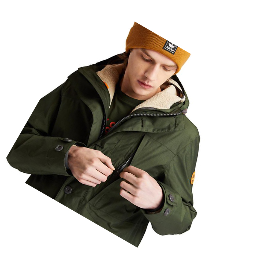 Men's Timberland Ecoriginal 3-in-1 EK+ Jackets Dark Green | EFL-639712