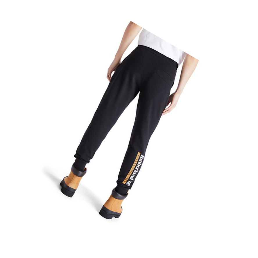 Men's Timberland Established 1973 Sweatpants Black | GCV-019568