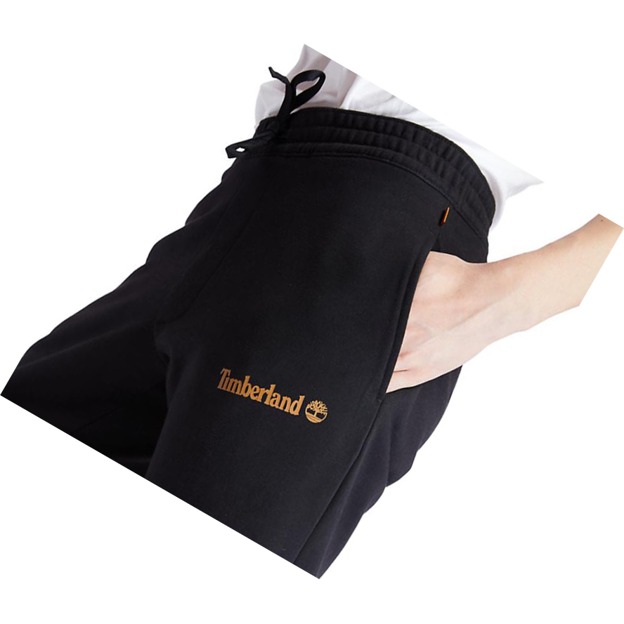 Men's Timberland Established 1973 Sweatpants Black | GCV-019568