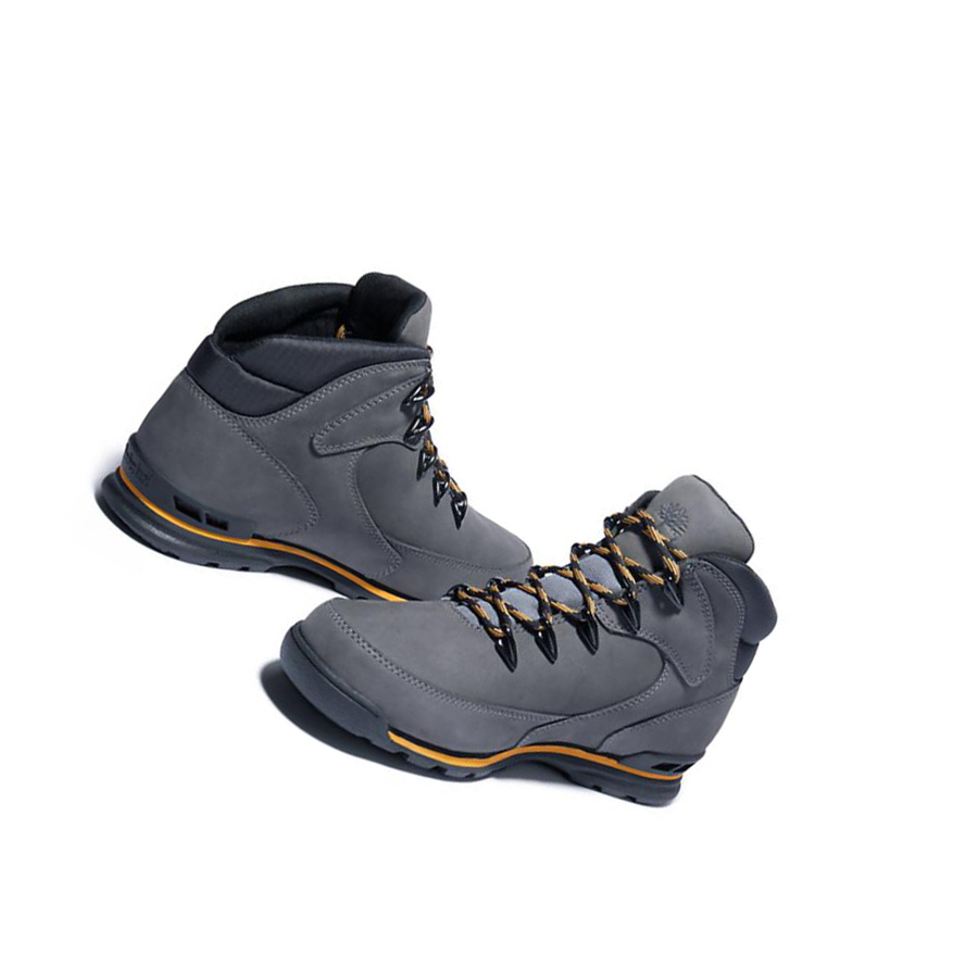 Men's Timberland Euro Rock Mid Hiker Hiking Boots Grey | SYC-869513