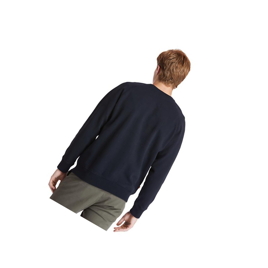 Men's Timberland Exeter River Sweatshirt Black | FVY-597832