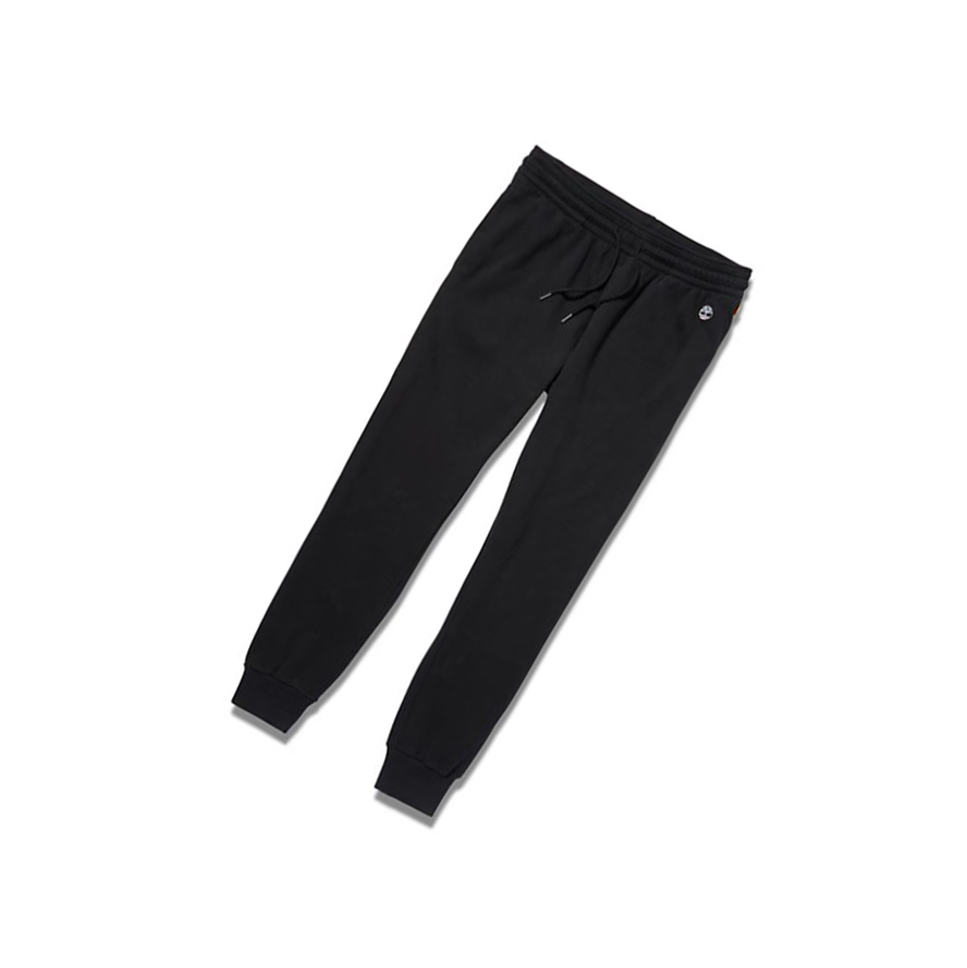 Men's Timberland Exeter River Tracksuit Bottoms Sweatpants Black | ZWQ-267198