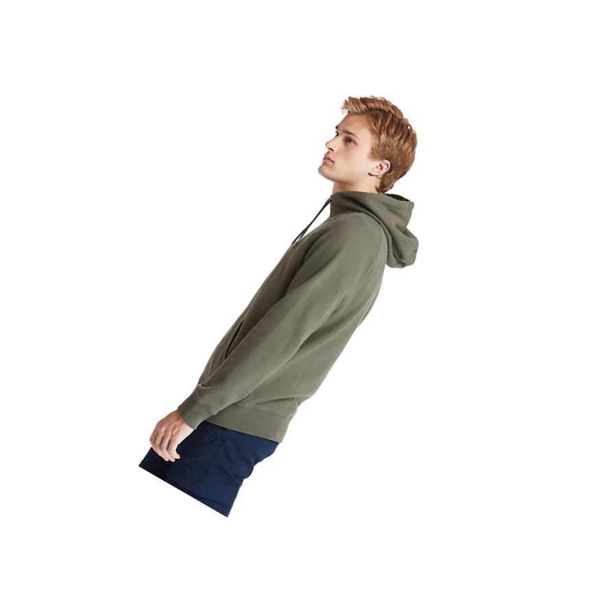 Men's Timberland Exeter River Zip Hoodie Green | IGS-027584